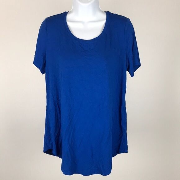 JM Collection Scoop-Neck Top women’s size Small NWT - Picture 2 of 4